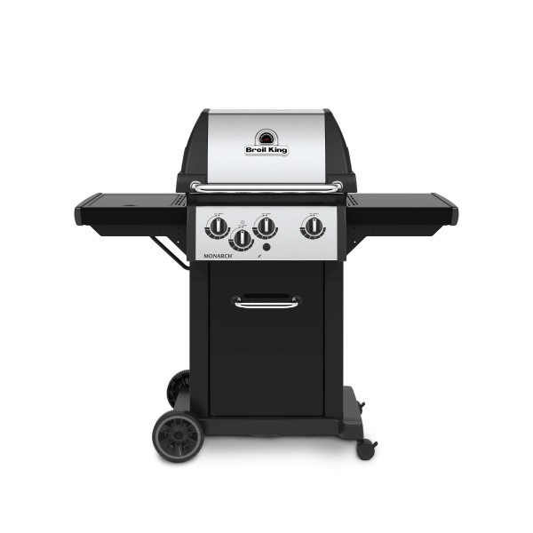 834263 Гриль Broil King Monarch™ 340 газовый серебряный