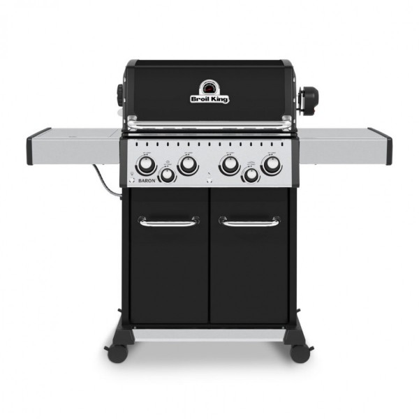 875283 Гриль Broil King Baron™ 490 газовий чорний (875283) 875283 Гриль Broil King Baron™ 490 газовий чорний (875283)