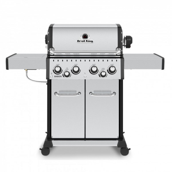 875983 Гриль Broil King Baron™ S 490 IR газовый серебряный (875983)