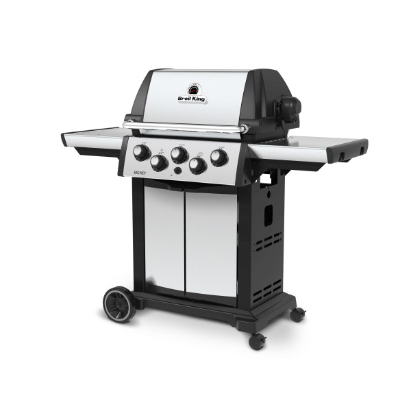 946883 Гриль Broil King Signet 390 газовый серебряный 946883 Гриль Broil King Signet 390 газовый серебряный